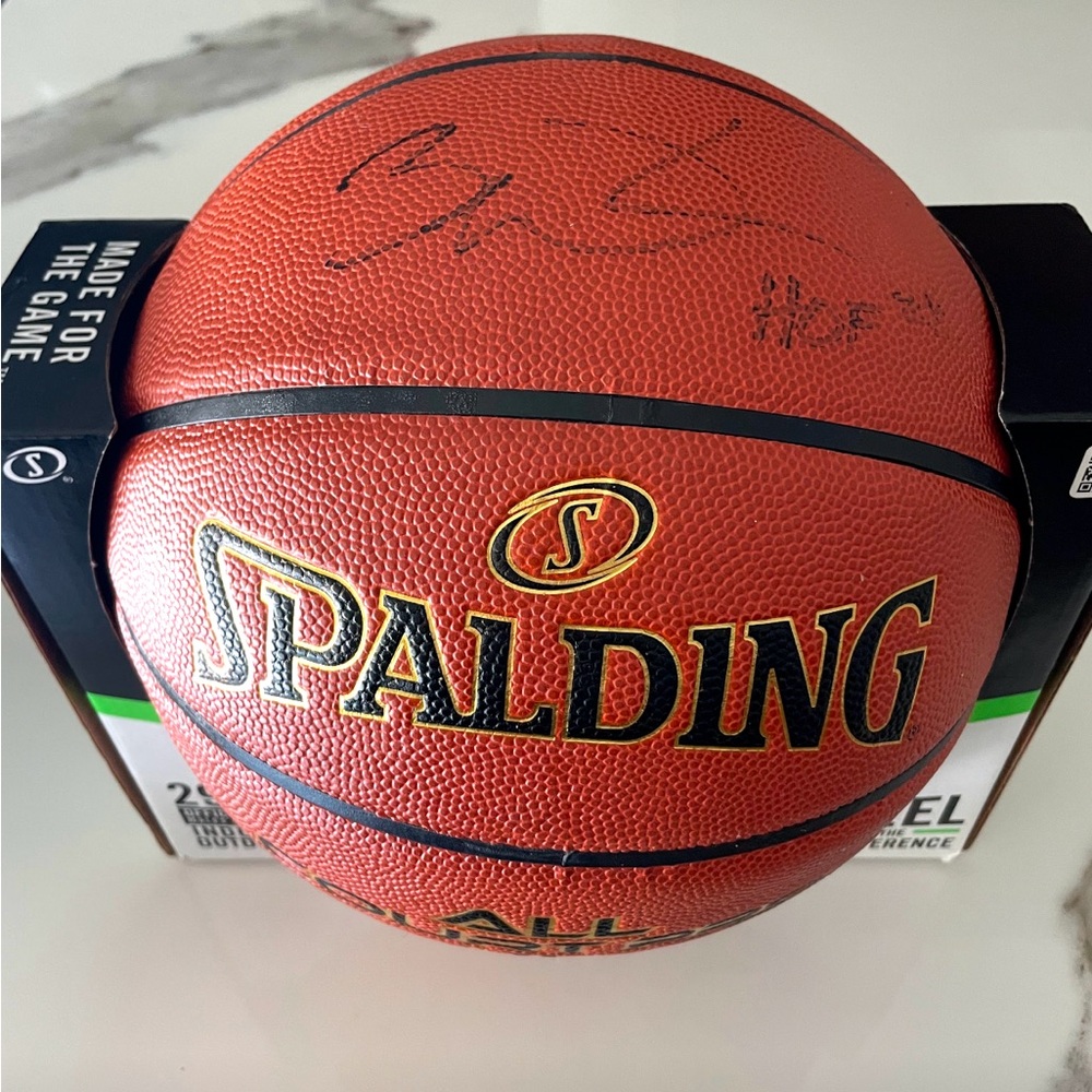 Dwayne Wade Autographed Basketball.